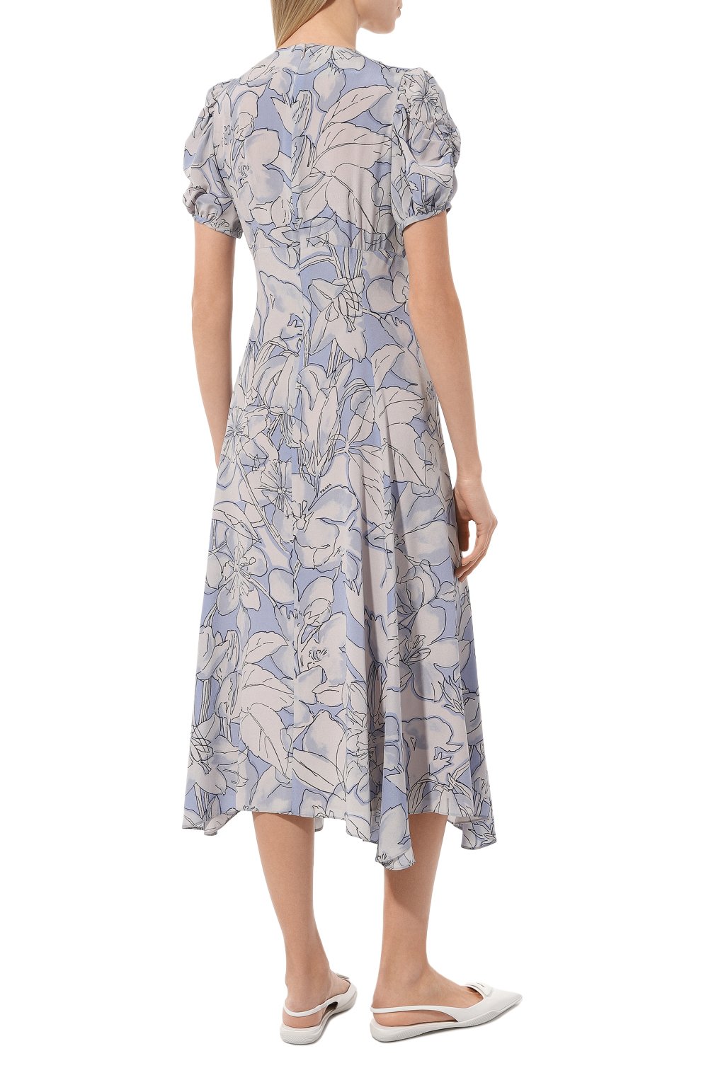 Шелковое платье PRADA, арт. P3A85-1XX5-F0424-201, фото 4
