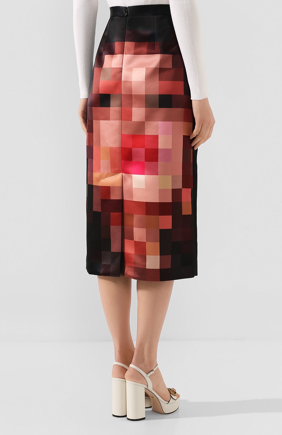 Юбка MARNI разноцветного цвета по цене 85550 руб., арт. G0MA0176A0/TP700, фото 4 Юбка MARNI, арт. G0MA0176A0/TP700, фото 4