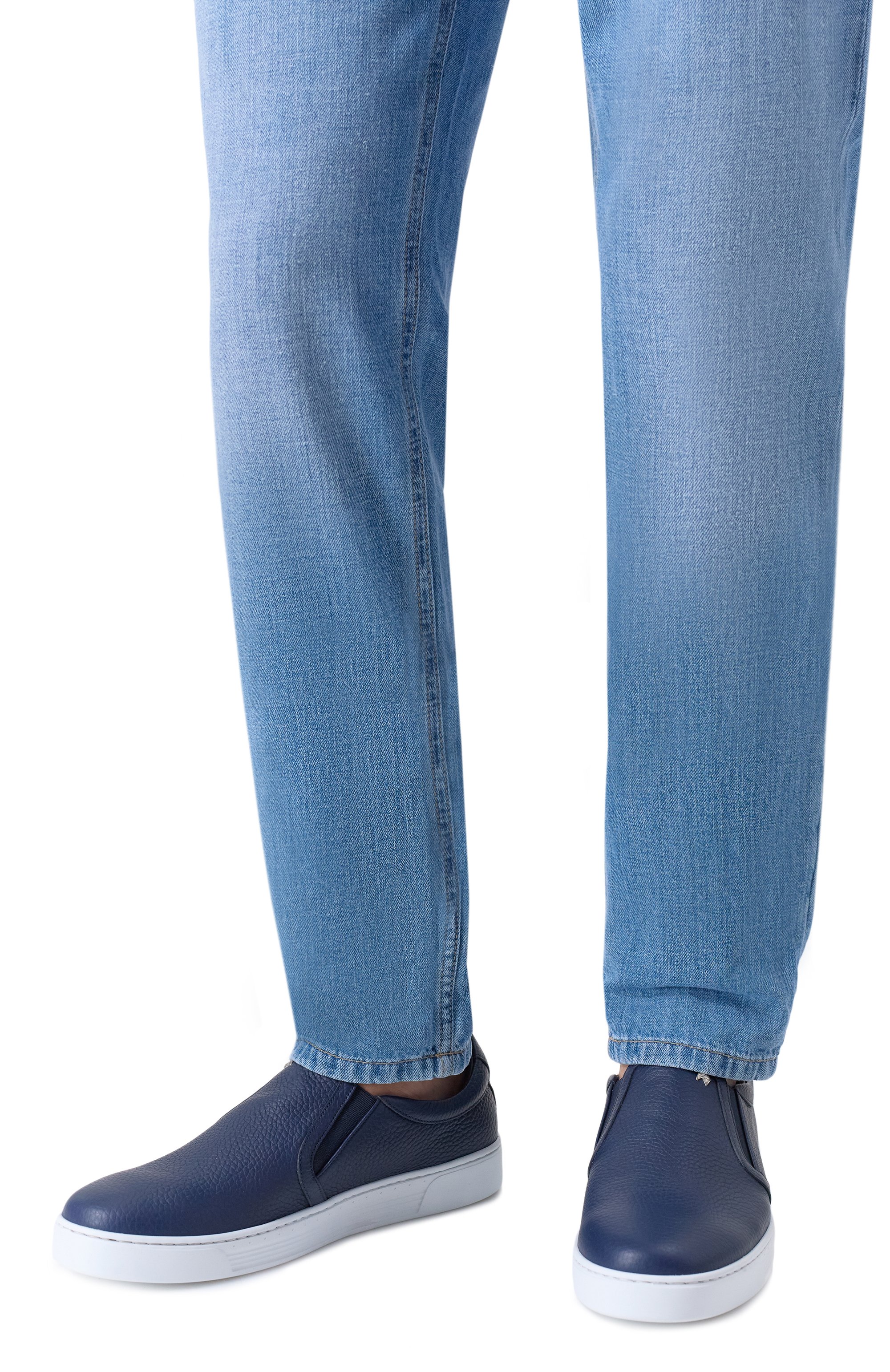 Кожаные слипоны STEFANO RICCI, арт. UF50_G2320/VD, фото 3