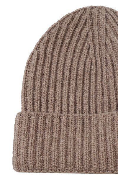 Шапка из кашемира и шерсти ISABEL BENENATO бежевого цвета по цене 18850 руб., арт. GK51F24, фото 3 Шапка из кашемира и шерсти ISABEL BENENATO, арт. GK51F24, фото 3