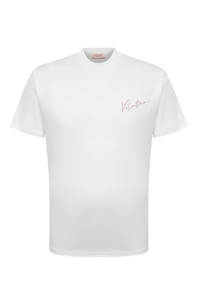 Мужская хлопковая футболка VALENTINO, арт. 5V0MG13AAE6