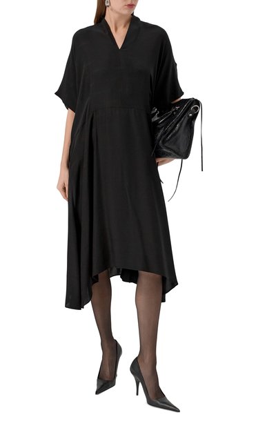 Шелковое платье BALENCIAGA, арт. 725717/TSN09, фото 2