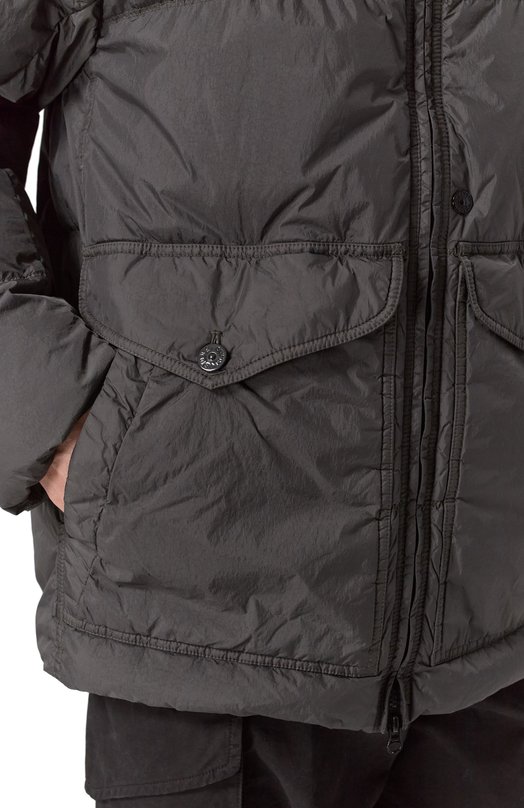 Пуховик Stone Island 811540723_001 Серый  811540723_001 Фото 5