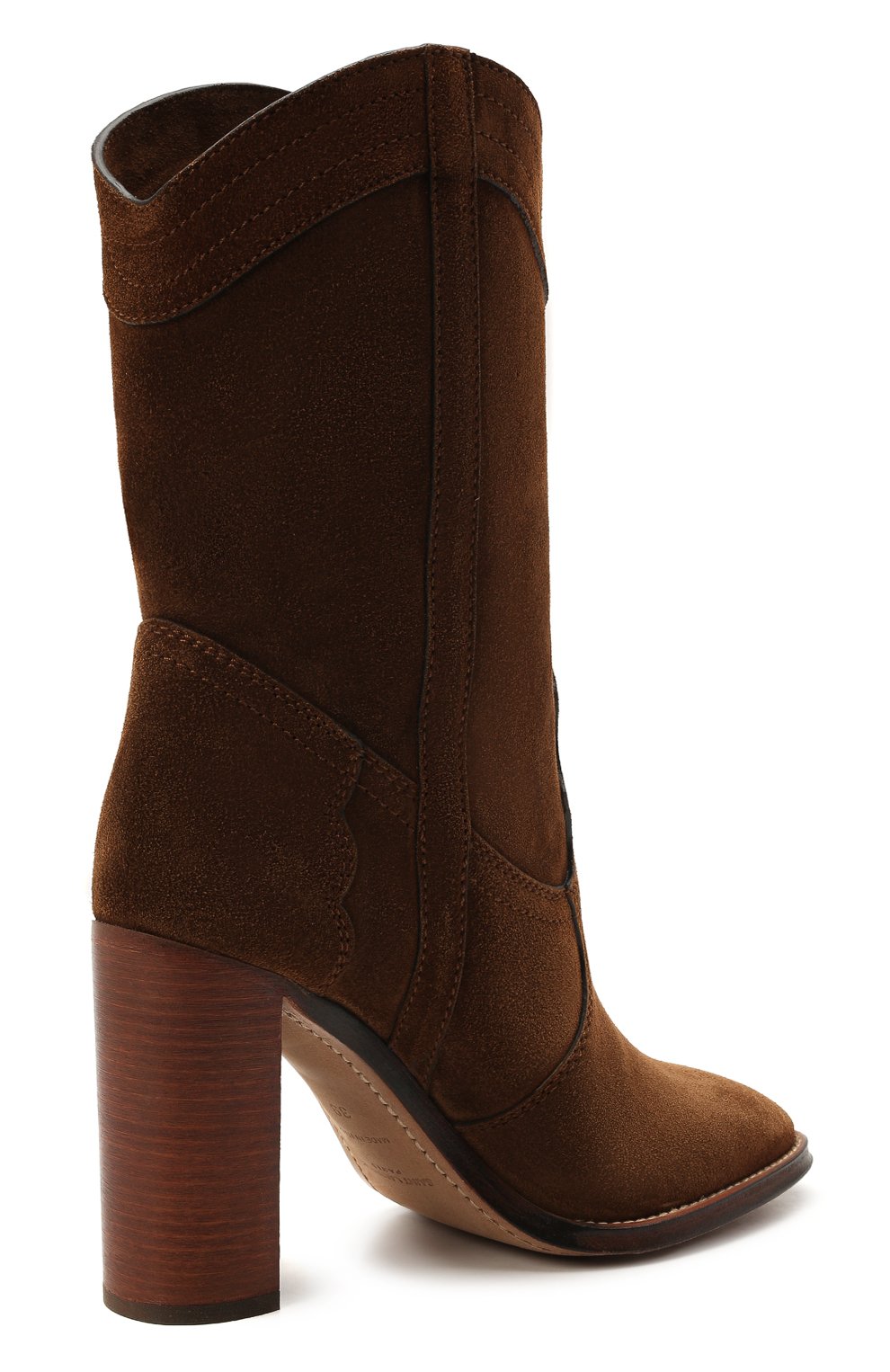 Замшевые сапоги kate SAINT LAURENT, арт. 622926/1NZ00, фото 4