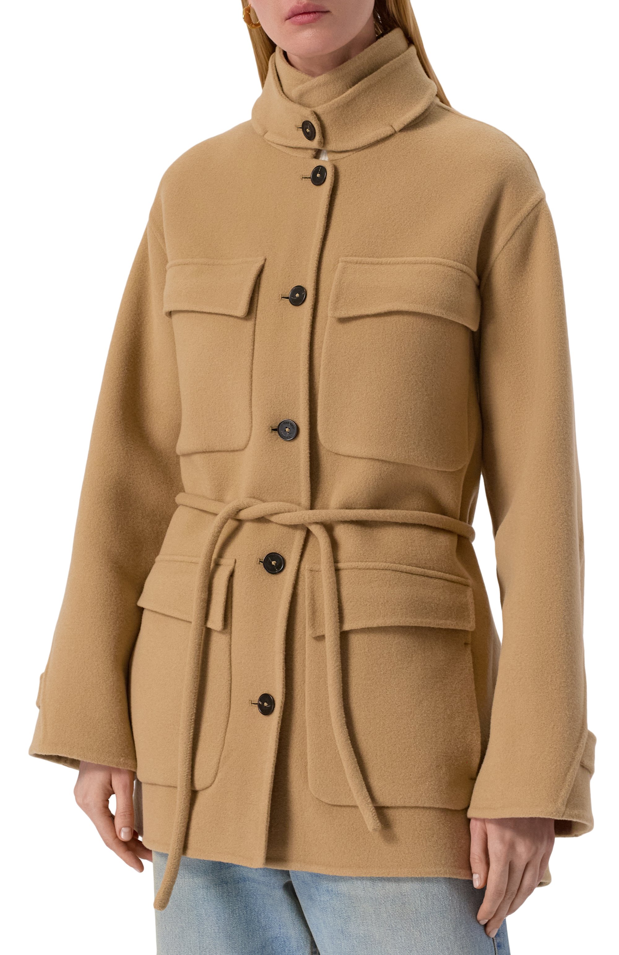 Шерстяное полупальто CLOSED, арт. C97618-65T-22, фото 3