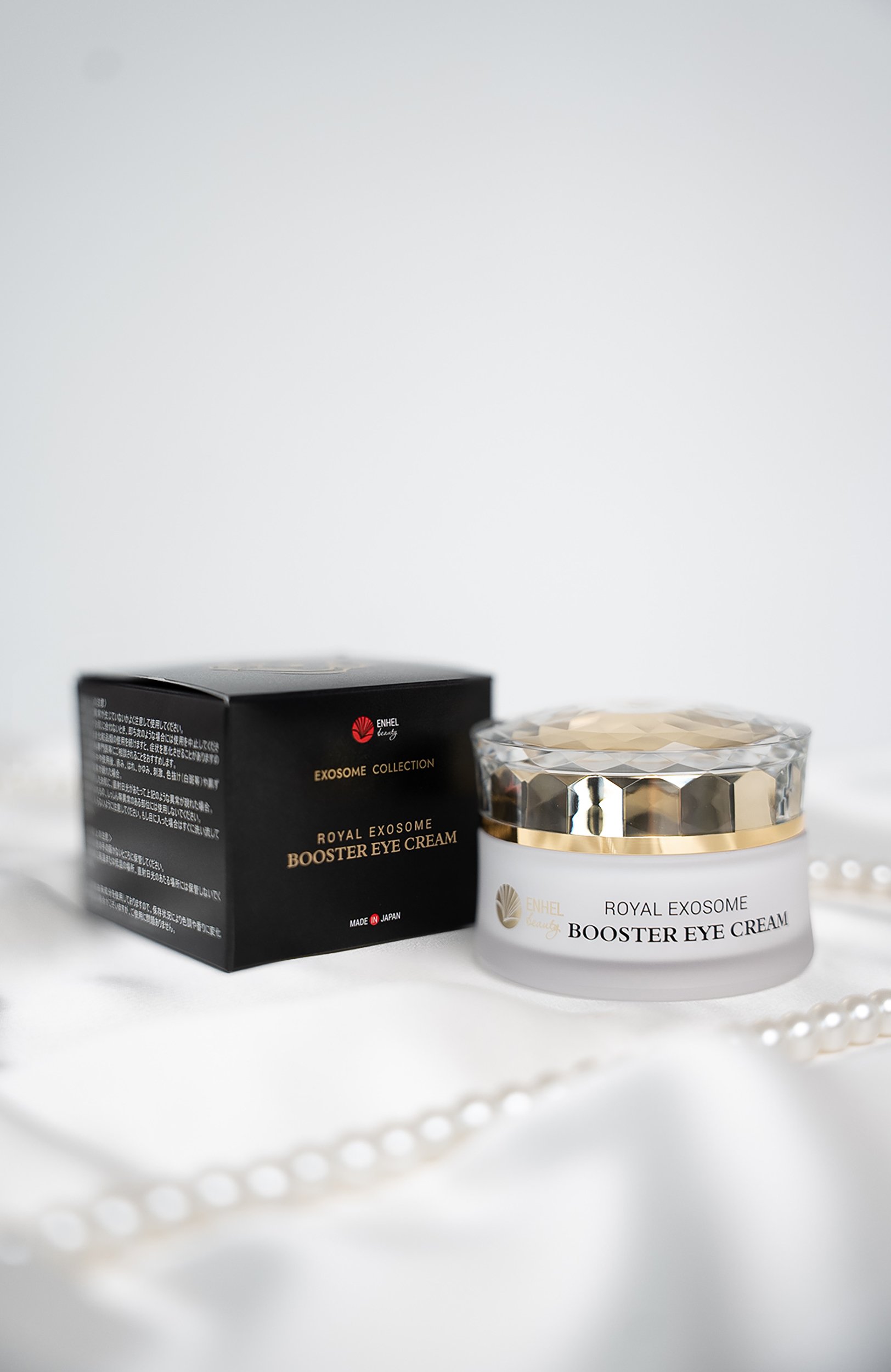 Крем для кожи вокруг глаз с экзосомами eye booster (30g) ENHEL BEAUTY бесцветного цвета по цене 16200 руб., арт. 4589449701717, фото 4 Крем для кожи вокруг глаз с экзосомами eye booster (30g) ENHEL BEAUTY, арт. 4589449701717, фото 4