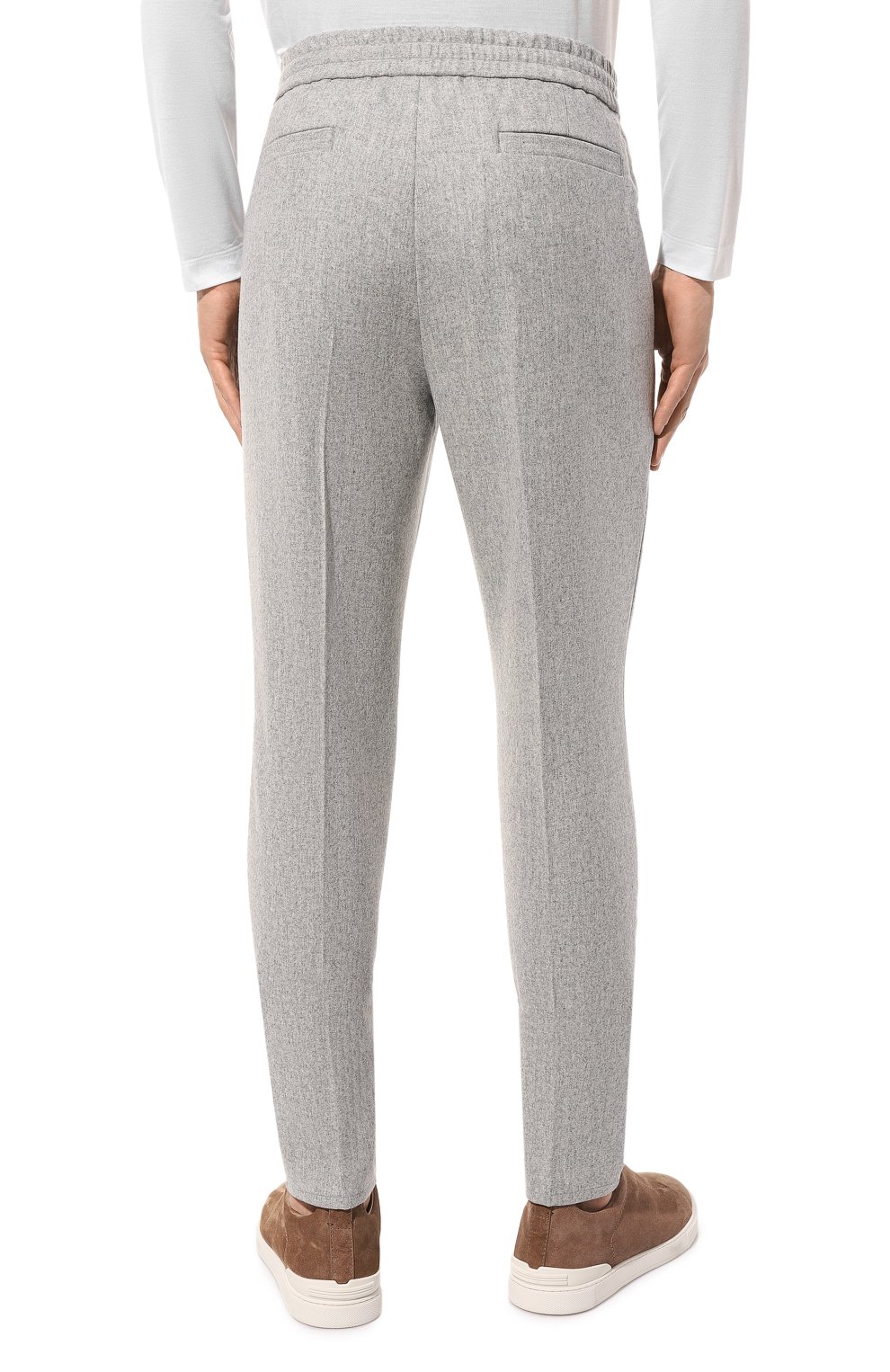 Шерстяные брюки BRUNELLO CUCINELLI, арт. M038PB2201, фото 4