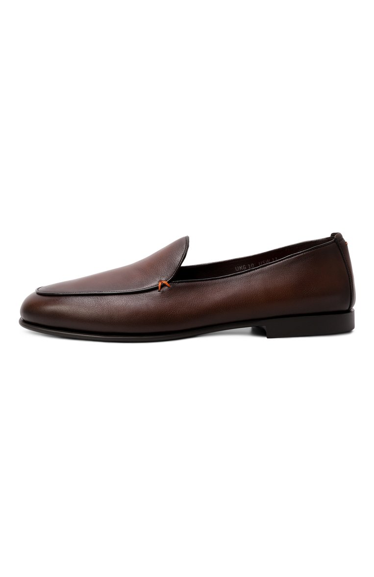 Кожаные лоферы vibe SANTONI, арт. MGEG19088SM0MMEM, фото 1