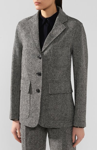 Шерстяной жакет VICTORIA BECKHAM, арт. JK STR 51002B, фото 3