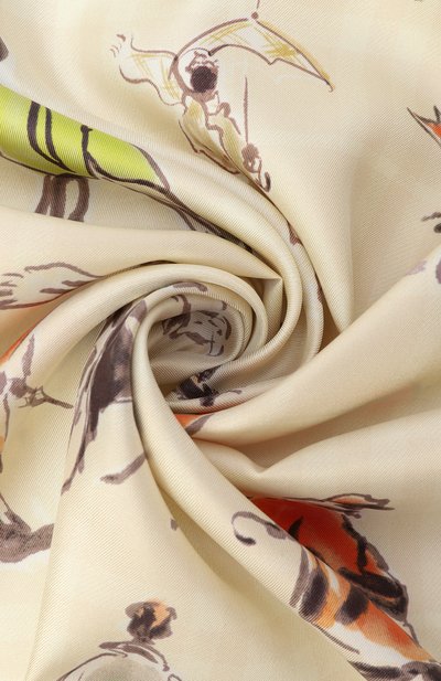 Шелковый платок BURBERRY, арт. 8113050, фото 3