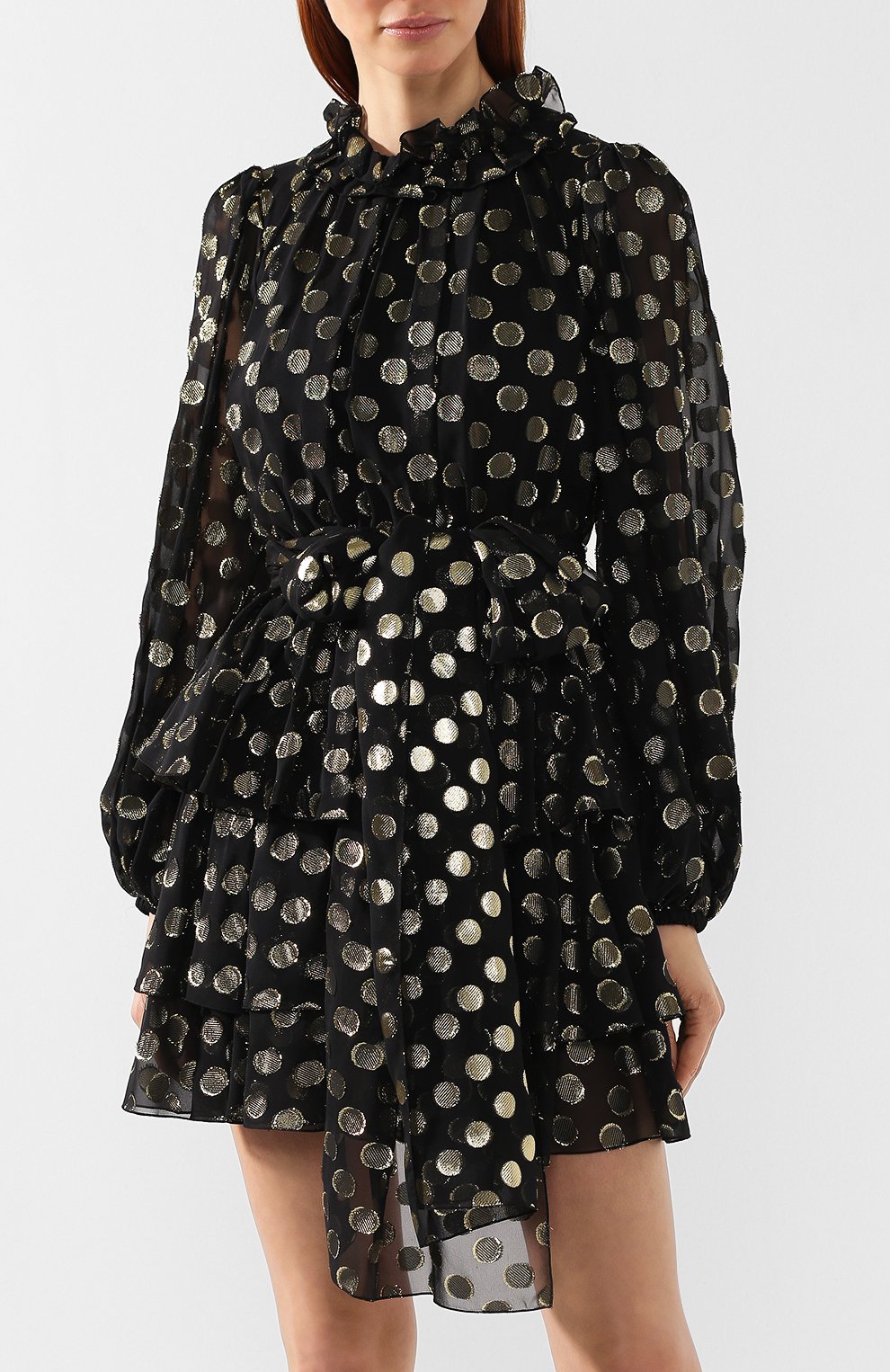 Шелковое платье DOLCE & GABBANA, арт. F6C1XT/HJMBI, фото 3