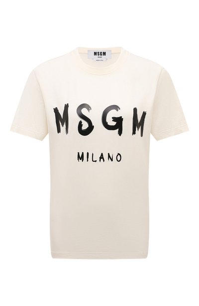 Женская хлопковая футболка MSGM, арт. 2000MDM510 200002
