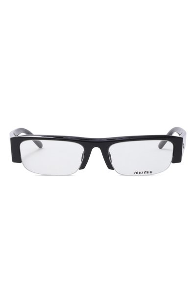Солнцезащитные очки MIU MIU черного цвета по цене 56600 руб., арт. B07S-16K08N, фото 2 Солнцезащитные очки MIU MIU, арт. B07S-16K08N, фото 2