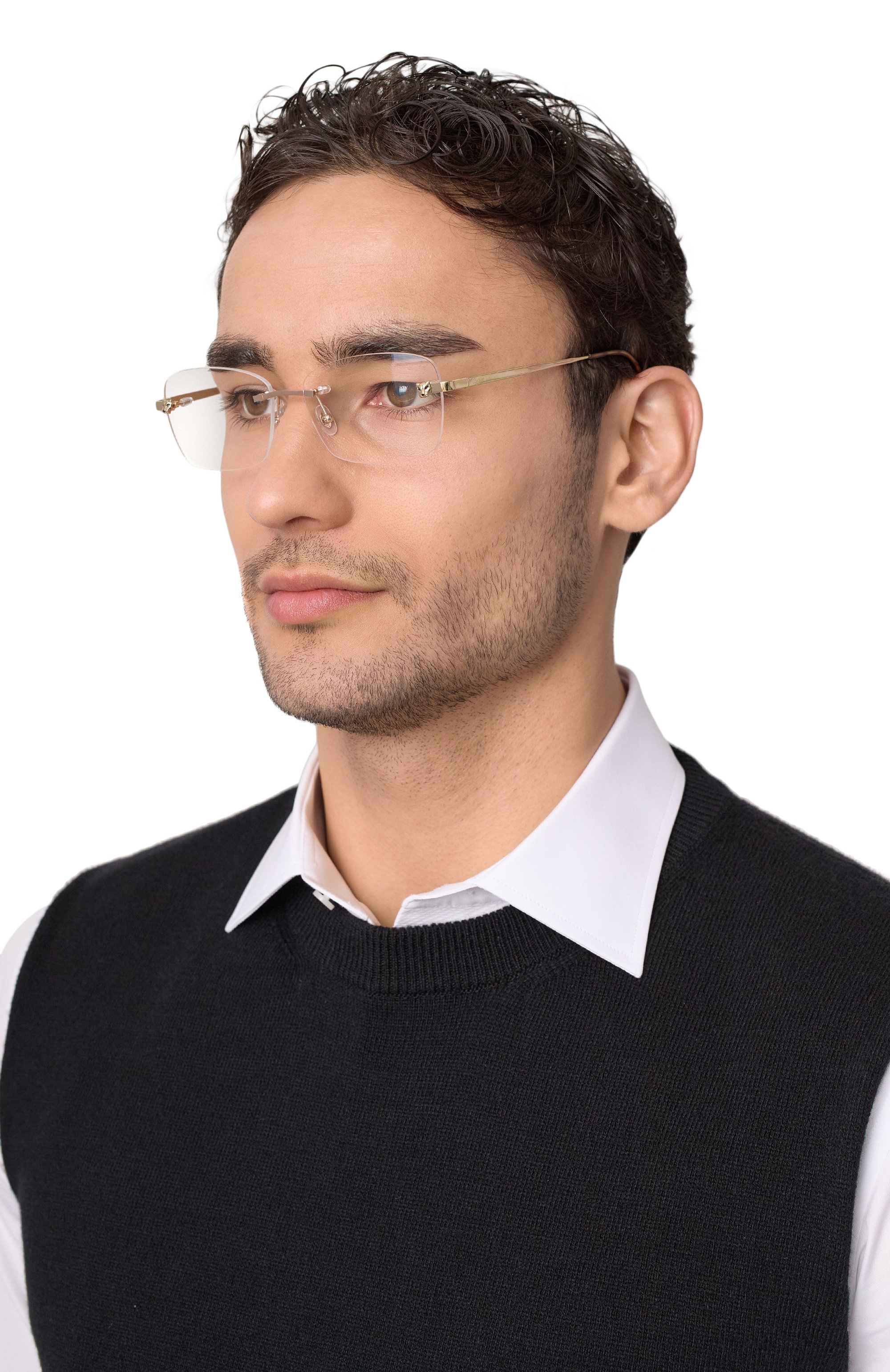 Оправа CARTIER золотого цвета по цене 111000 руб., арт. CT0148 001, фото 2 Оправа CARTIER, арт. CT0148 001, фото 2