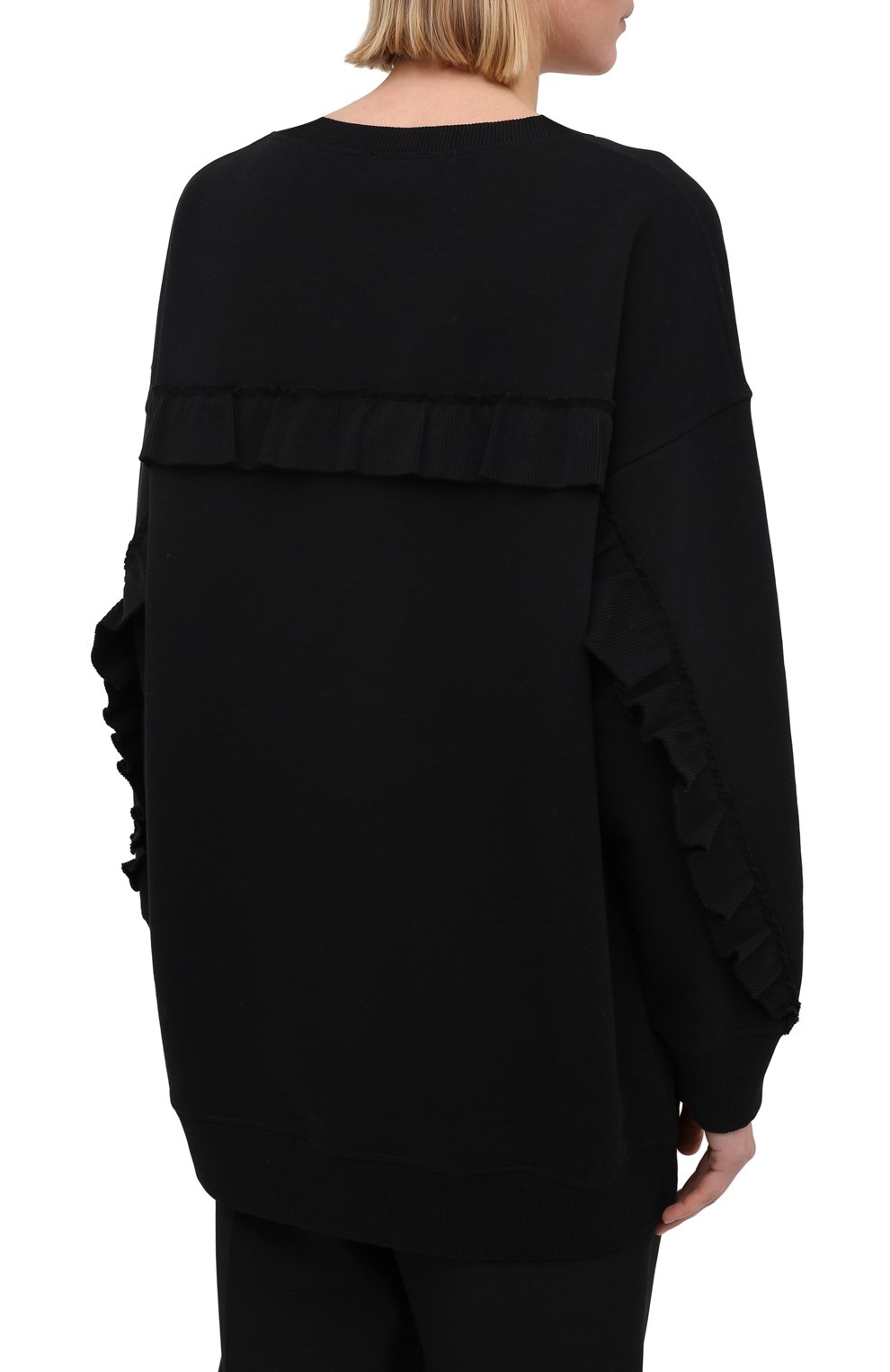 Хлопковый свитшот REDVALENTINO, арт. VR3MF06M/5PJ, фото 4