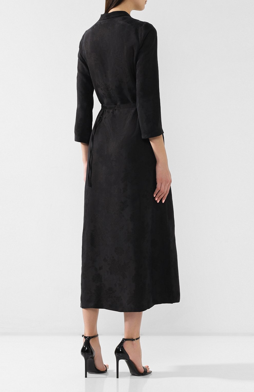Платье из вискозы ANN DEMEULEMEESTER, арт. 1901-2250-P-138-099, фото 4