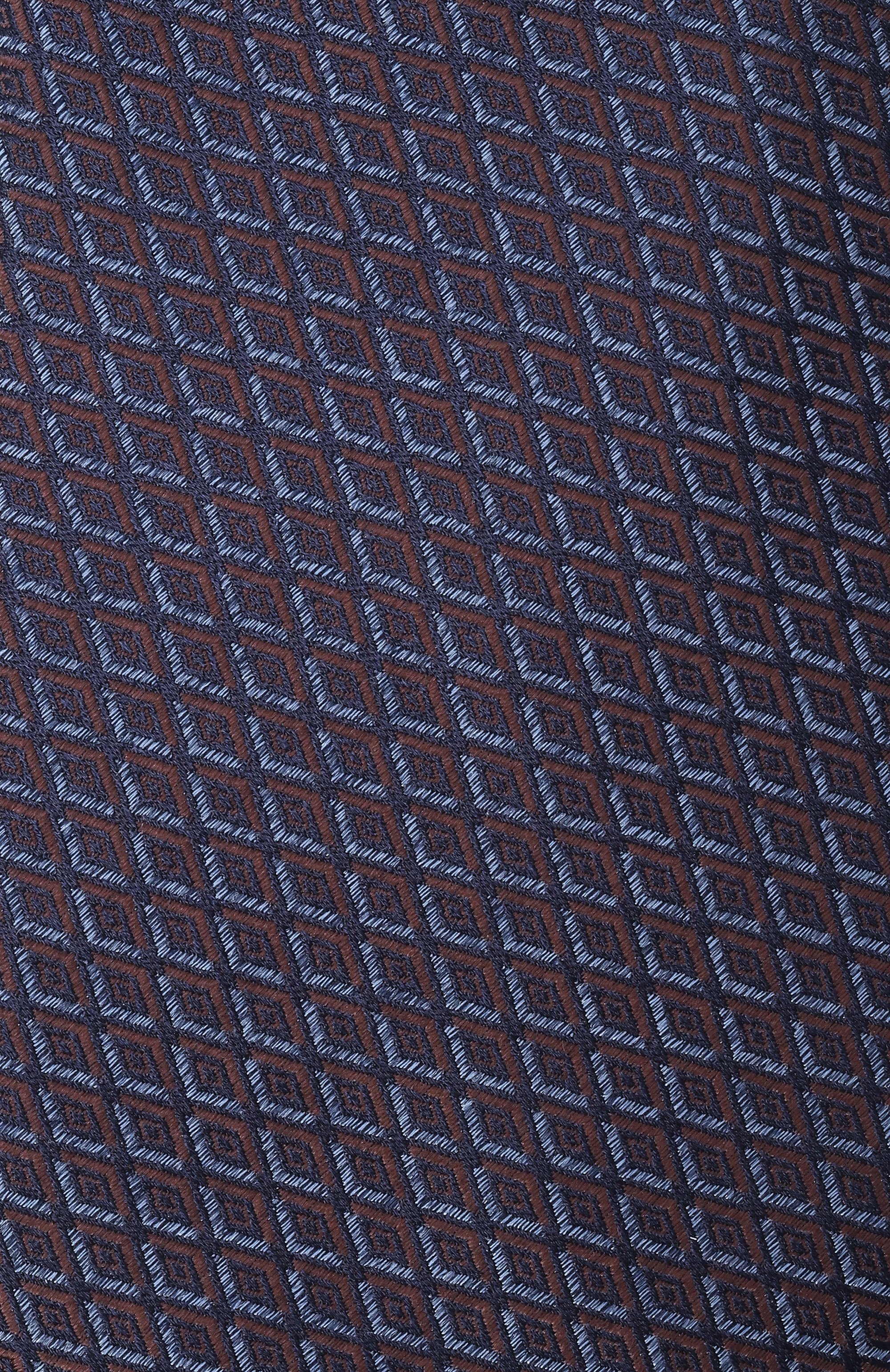 Шелковый галстук CANALI темно-синего цвета по цене 21000 руб., арт. 18/HJ04364, фото 4 Шелковый галстук CANALI, арт. 18/HJ04364, фото 4