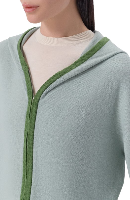 Кашемировый кардиган Kiton D61740 Голубой  D61740 Фото 5