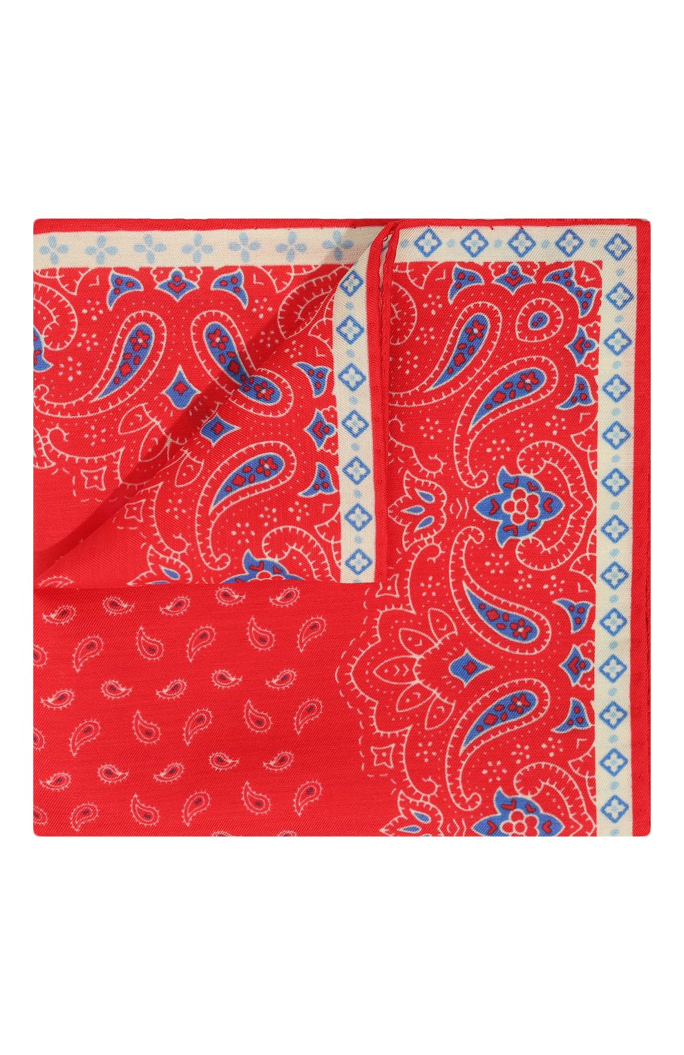 Платок из хлопка и шелка VAN LAACK красного цвета по цене 9950 руб., арт. LE0N/Z10448, фото 1 Платок из хлопка и шелка VAN LAACK, арт. LE0N/Z10448, фото 1