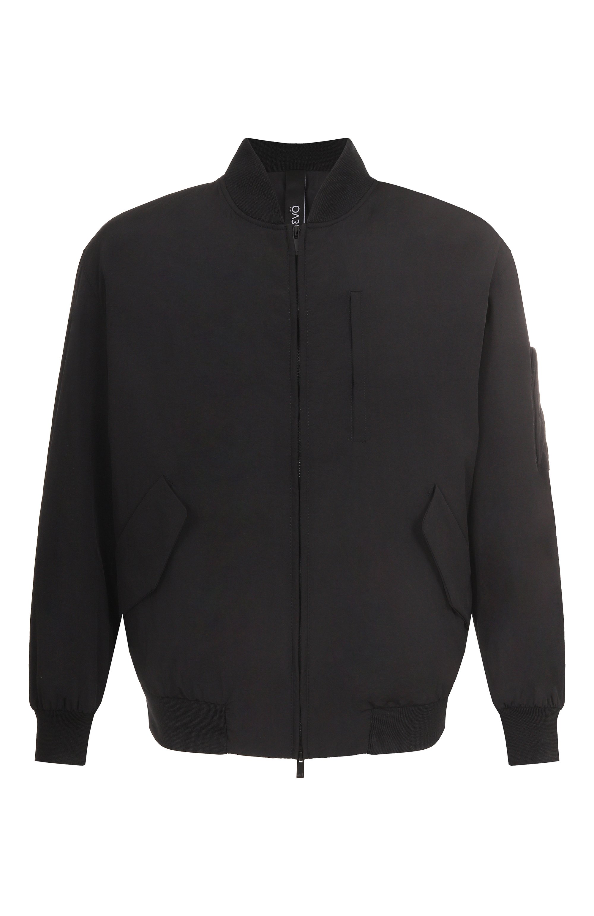 Бомбер HEVO черного цвета по цене 75950 руб., арт. CASTR0 090/H715, фото 1 Бомбер HEVO, арт. CASTR0 090/H715, фото 1