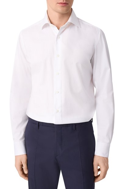 Хлопковая сорочка LUIGI BORRELLI, арт. PS44141, фото 3