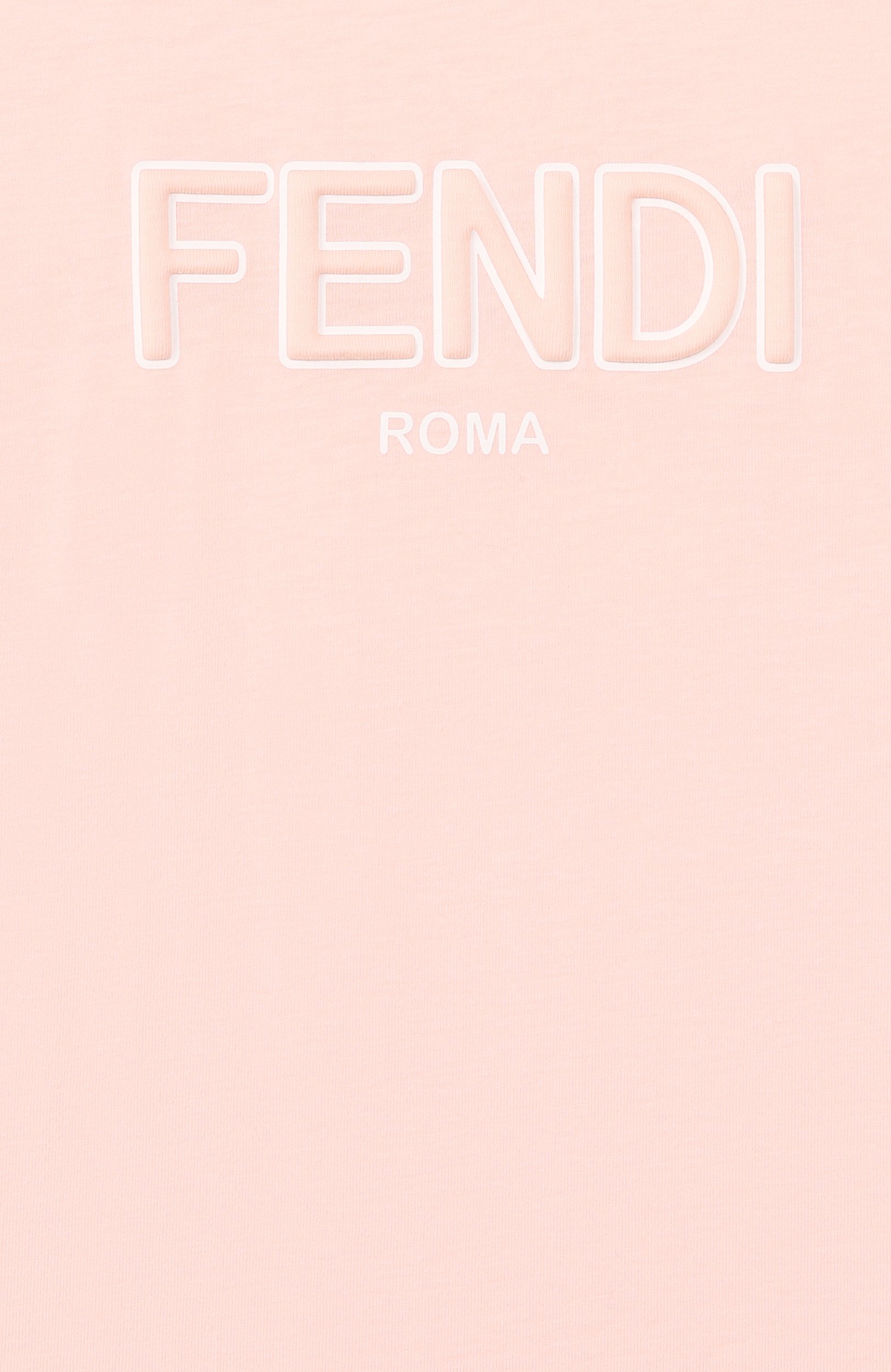 Хлопковая футболка FENDI, арт. JUI202/7AJ/8A-12+, фото 3