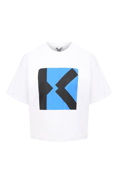 Женская хлопковая футболка kenzo sport KENZO, арт. FB52TS6904SJ