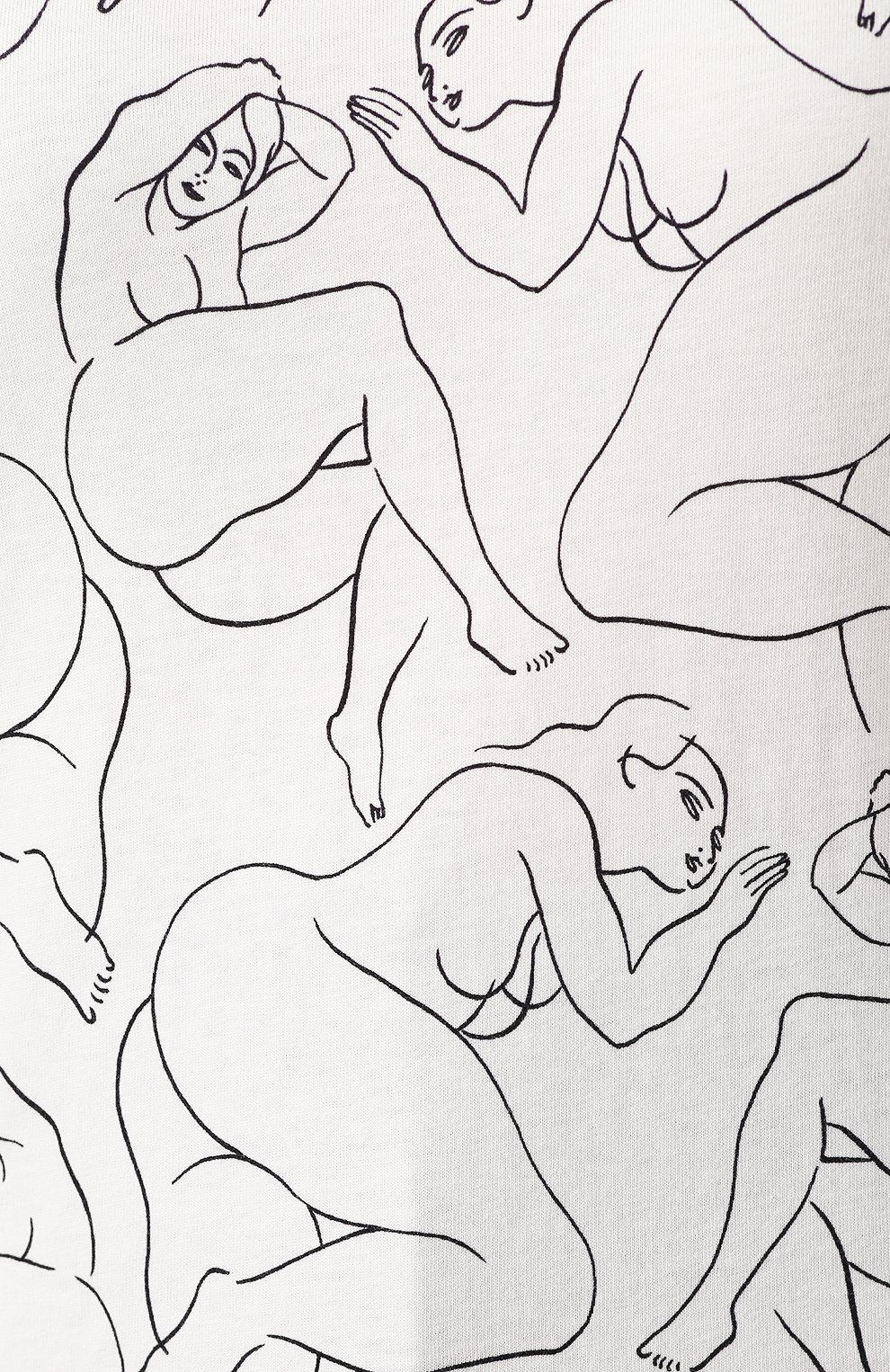 Хлопковая футболка BY MALENE BIRGER, арт. Q66653001/TSH5013S91, фото 5