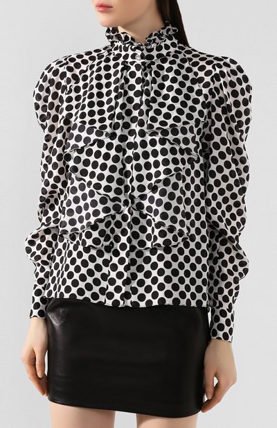 Шелковая блузка ALEXANDRE VAUTHIER, арт. 201SH1203 0201-1222, фото 3