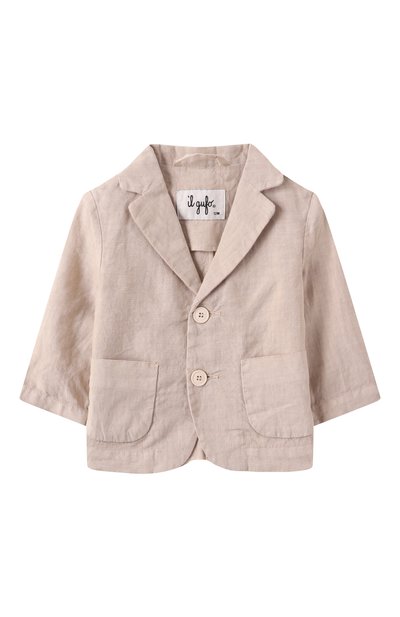 Льняной пиджак IL GUFO, арт. P25GB043L6009/12M-18M