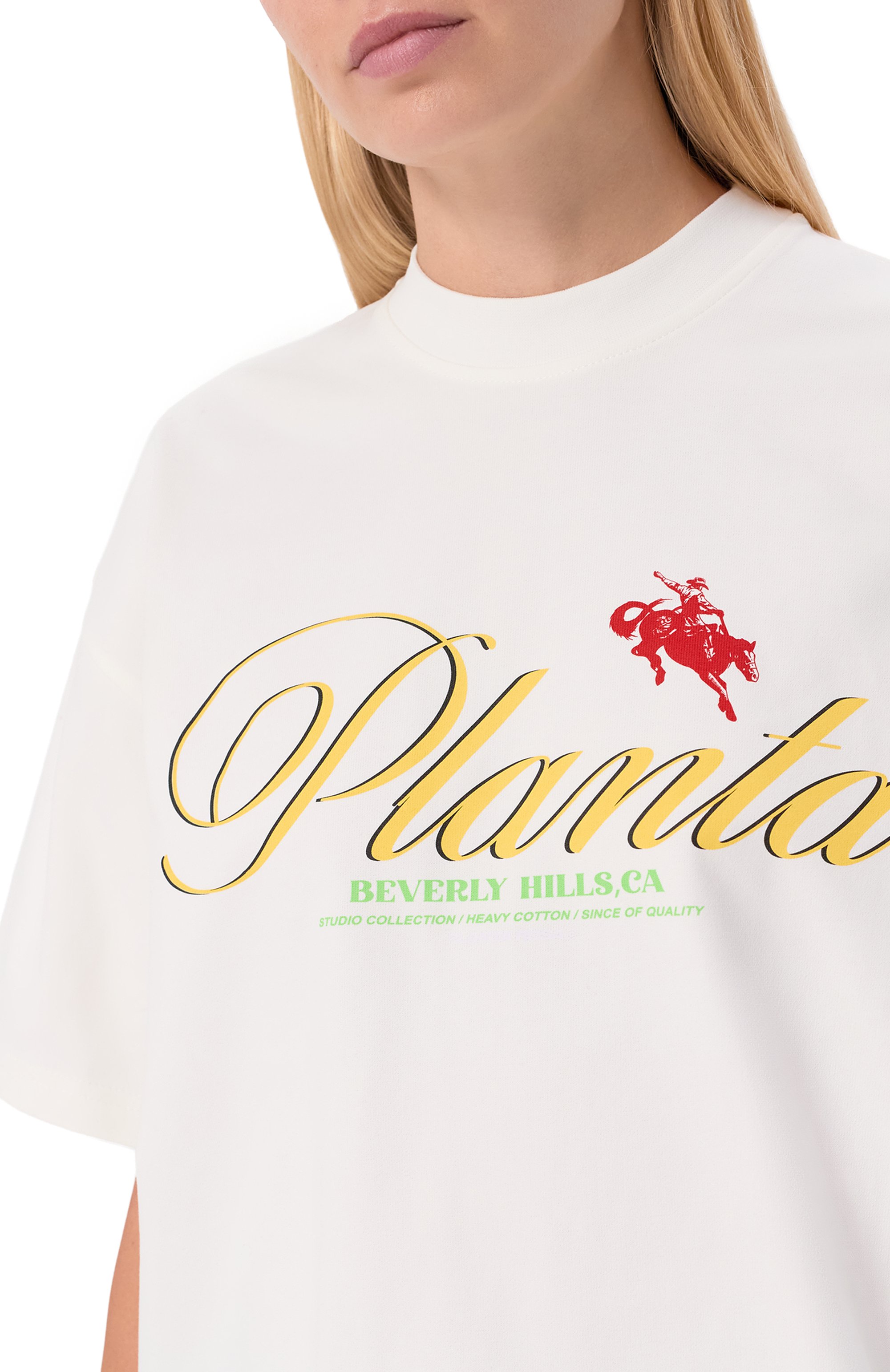 Хлопковая футболка PLANTA ROSA, арт. PR/T02/ASCEND-GLOW/300VELVET, фото 8