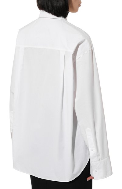 Хлопковая рубашка VALENTINO, арт. 3B0AB5L2/5DN, фото 4