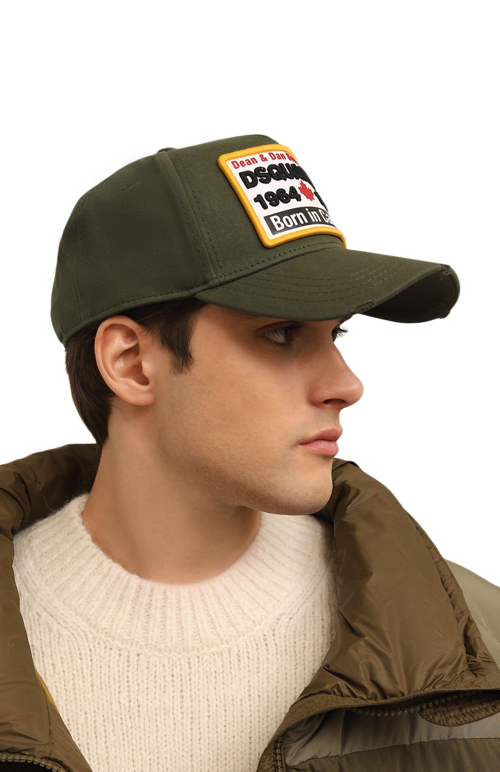 Хлопковая бейсболка DSQUARED2, арт. BCM0552 05C00001, фото 2