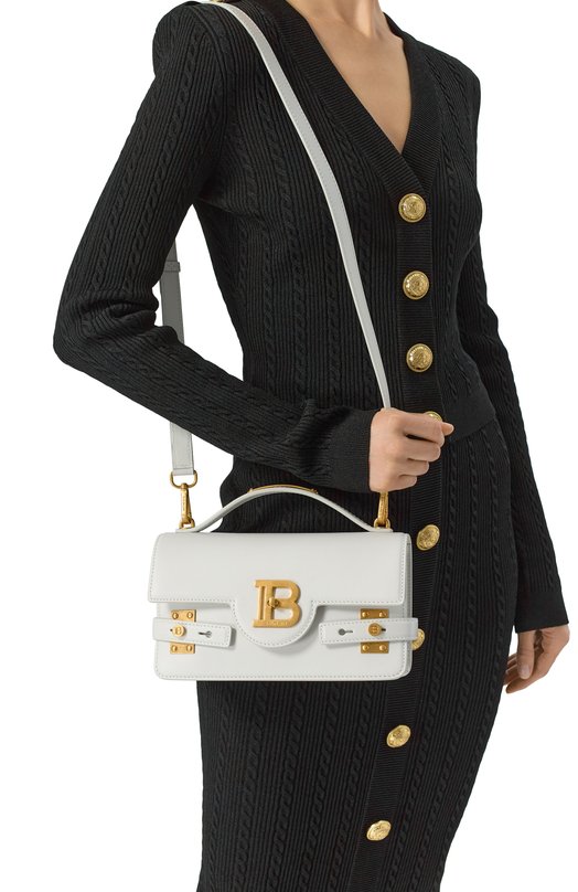 Сумка B-Buzz 24 Balmain FN0DA828/LSPY Белый  FN0DA828/LSPY Фото 2