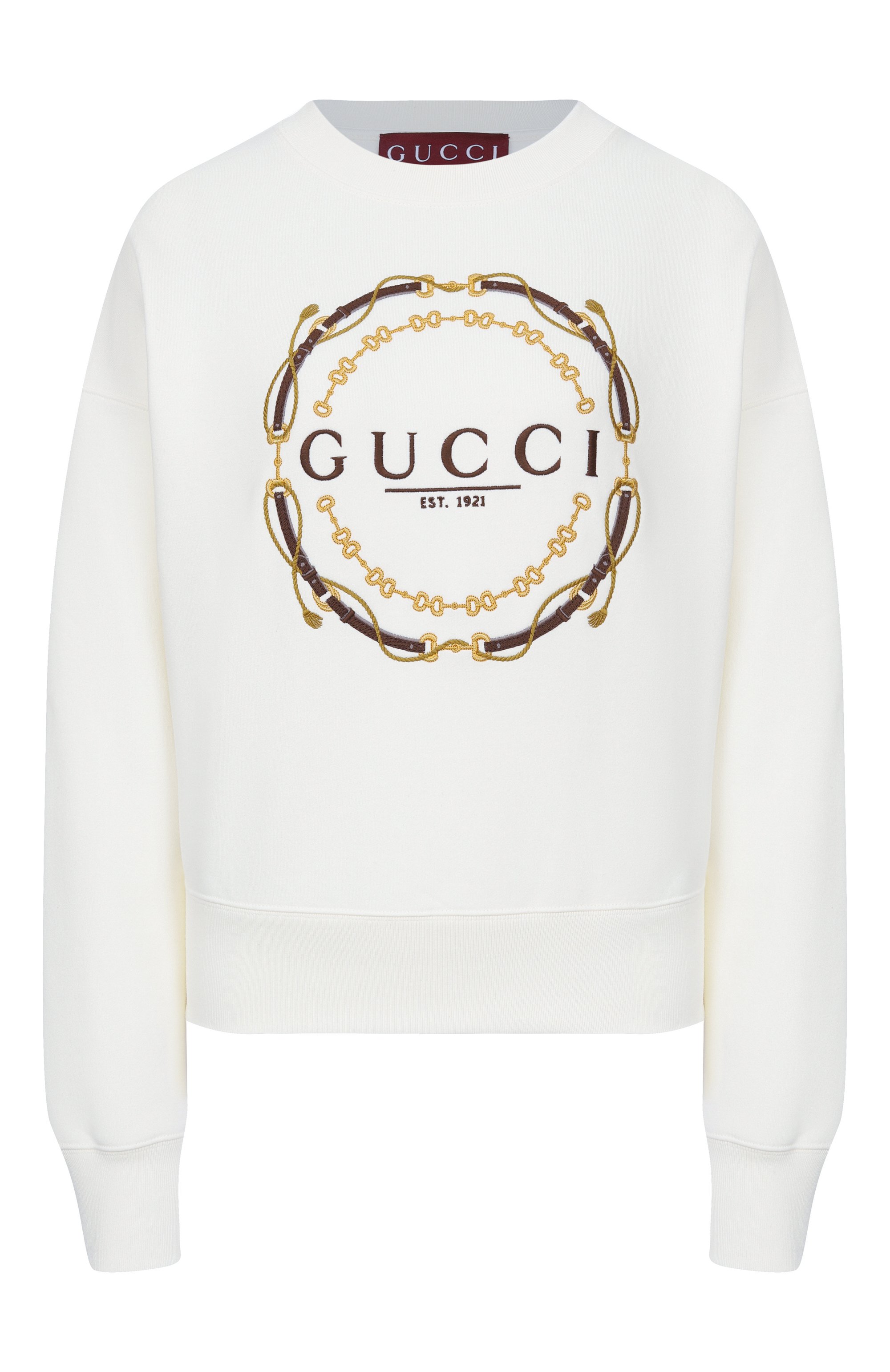 Хлопковый свитшот GUCCI, арт. 837931/XJHQV, фото 1