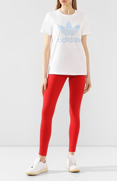 Хлопковая футболка ADIDAS ORIGINALS, арт. FM3293, фото 2