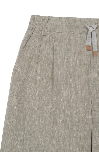 Шорты изо льна и хлопка ELEVENTY, арт. EY6P19/I0316, фото 3