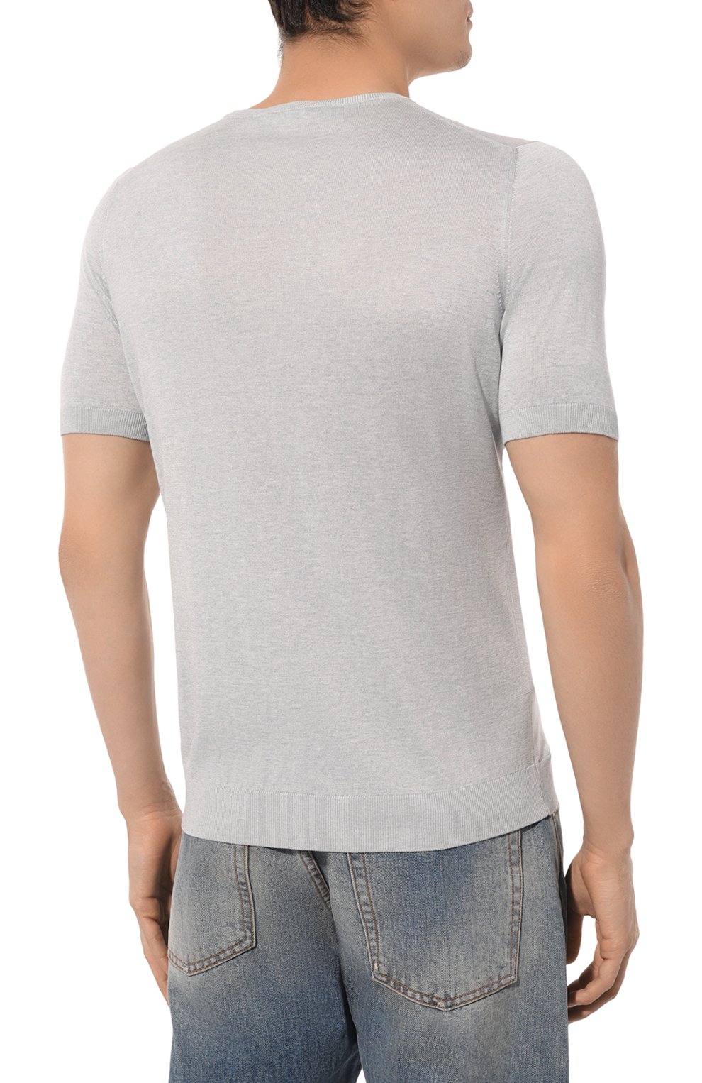 Шелковый джемпер ANDREA CAMPAGNA, арт. 43112/23503, фото 4