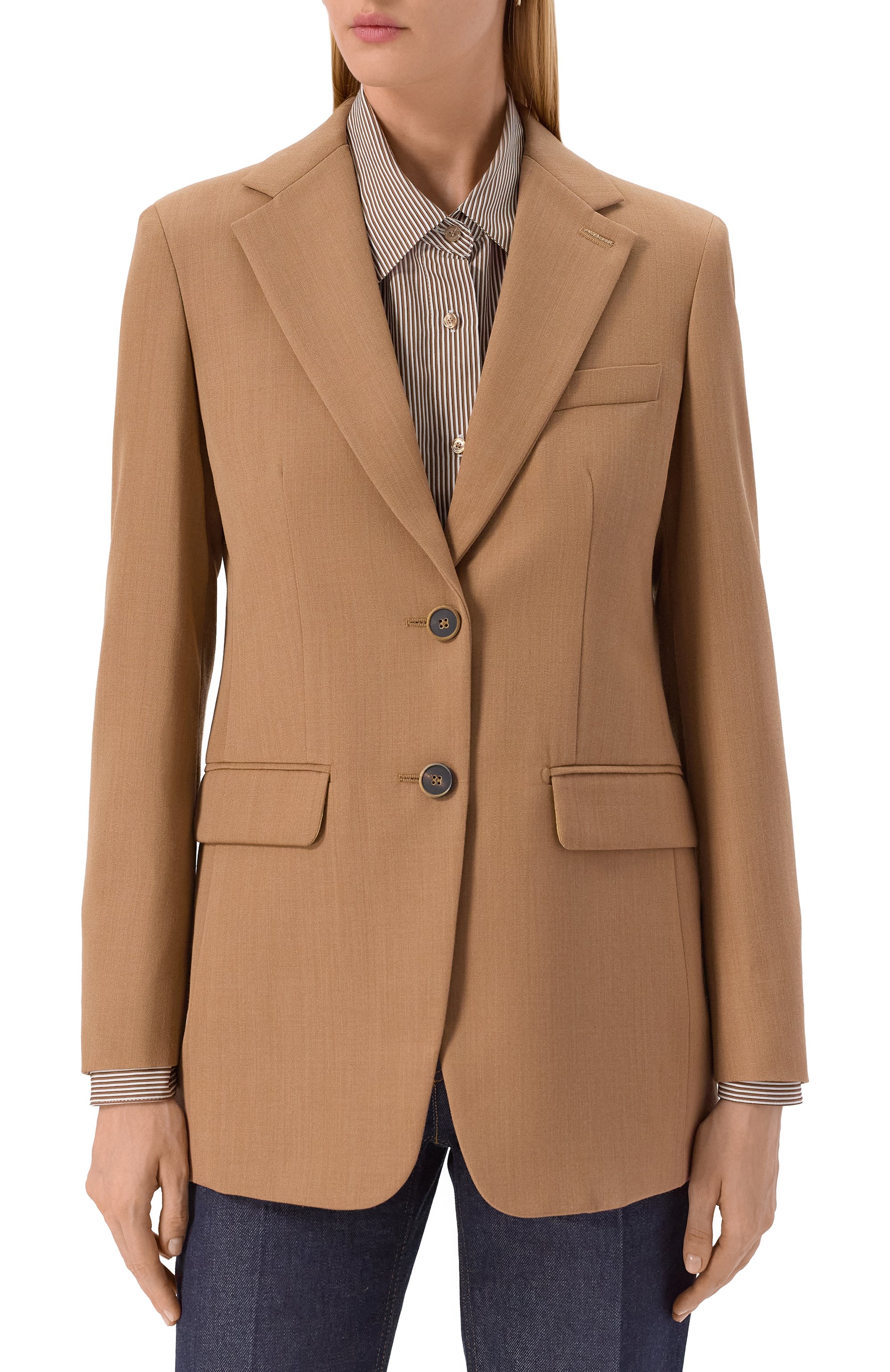 Шерстяной жакет MAX MARA, арт. SPADIN0, фото 3