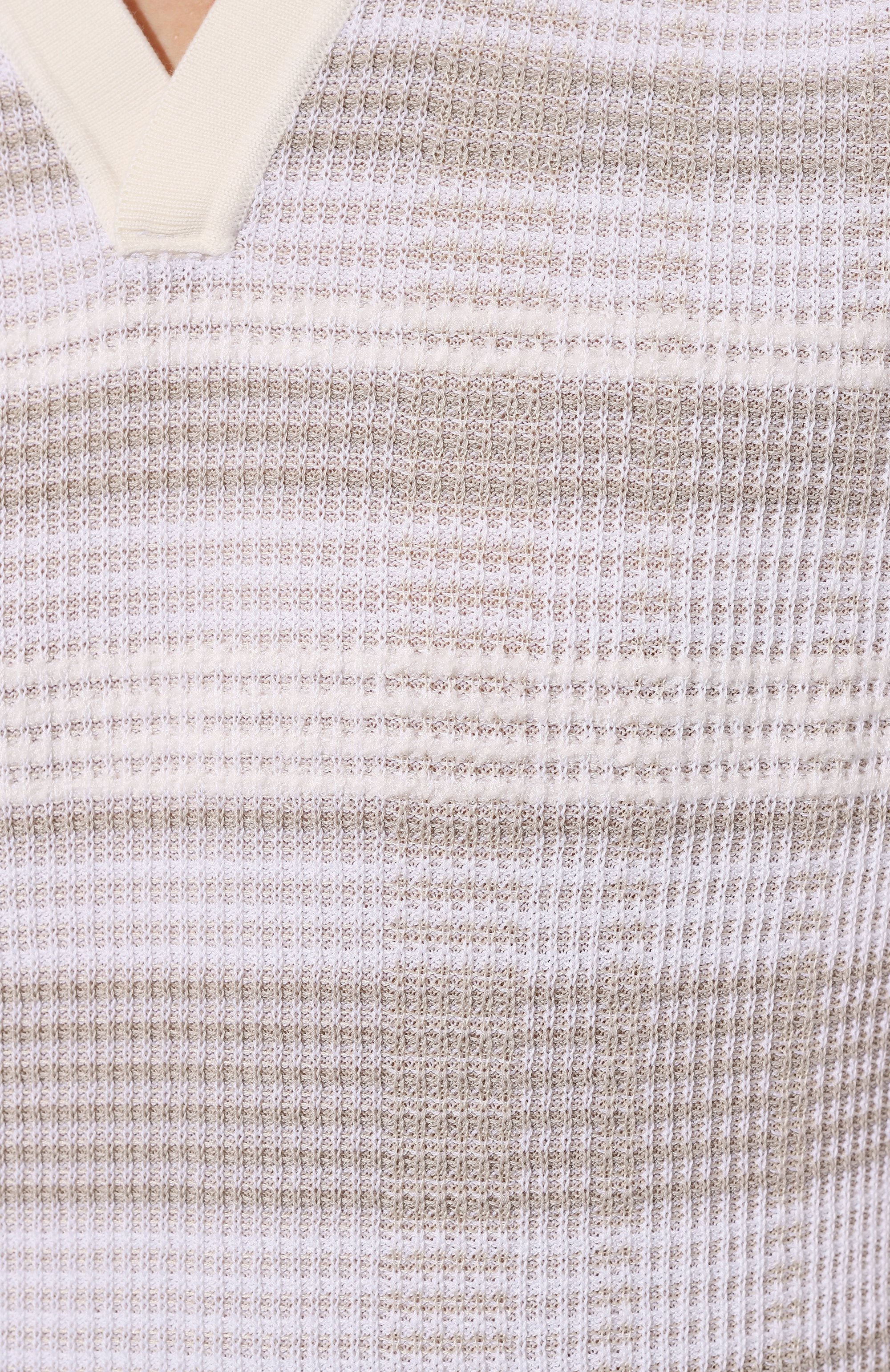 Поло из хлопка и шелка ZEGNA, арт. UDF63A7/C32, фото 5