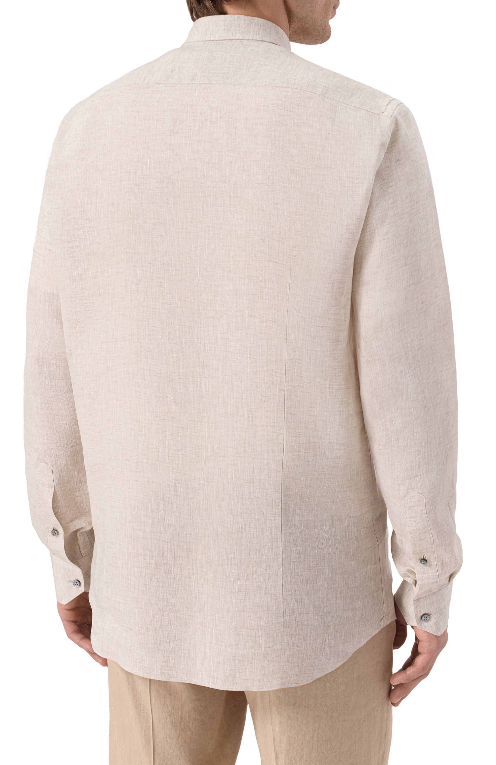 Льняная рубашка ZILLI, арт. LINAS1M080013123U, фото 4