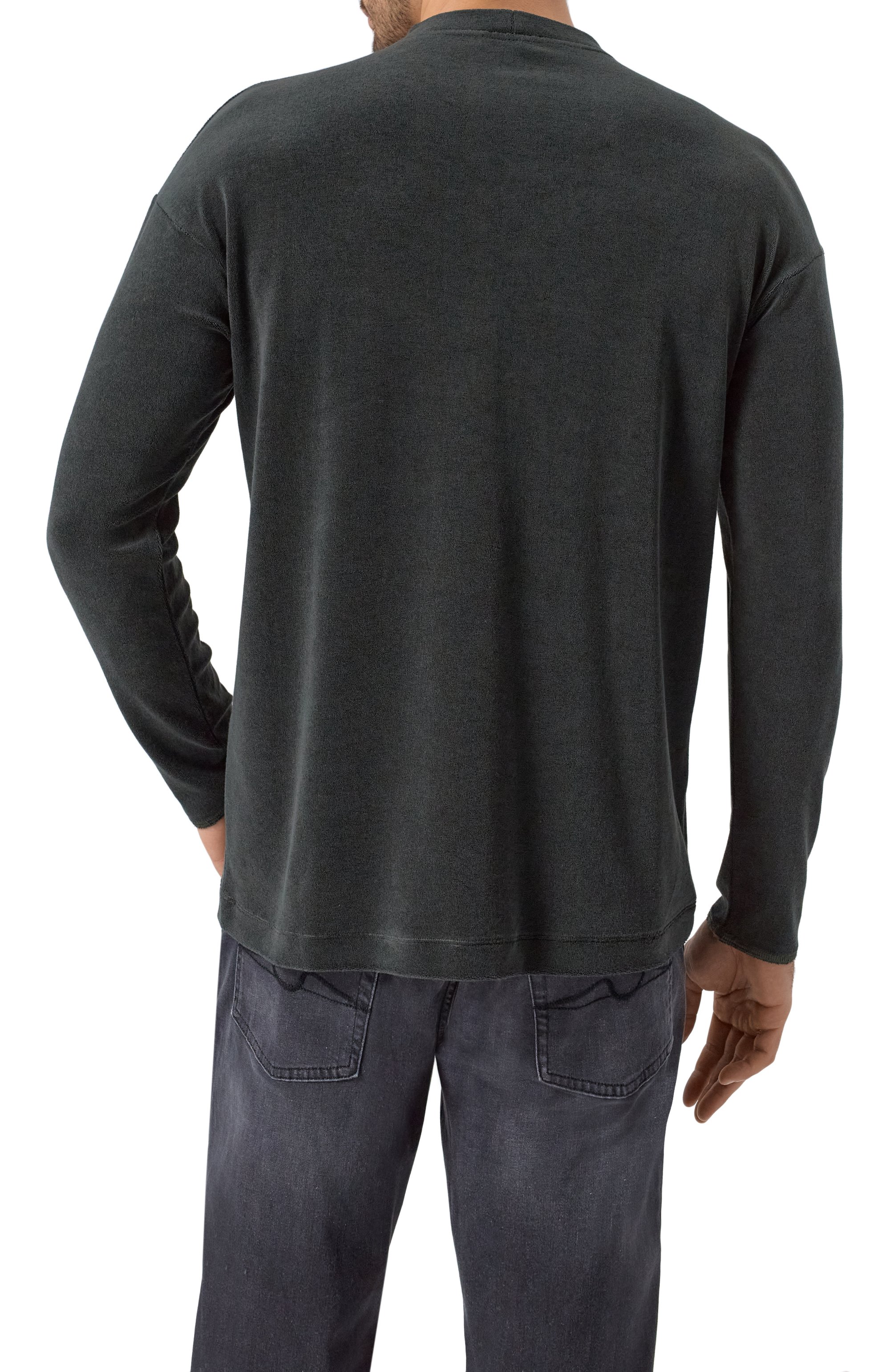 Хлопковый лонгслив GIORGIO ARMANI, арт. GM001249/TE13896, фото 4