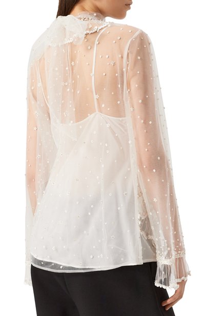 Блузка из вискозы VALENTINO, арт. 5B3AE9F51ED, фото 3