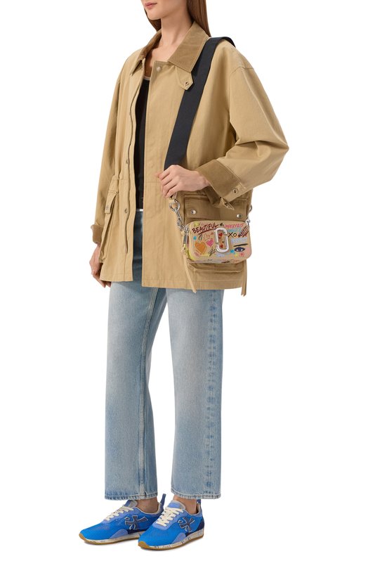 Сумка The Punk Scribble Snapshot MARC JACOBS (THE) 2S6HCR004H01 Бежевый  2S6HCR004H01 Фото 3