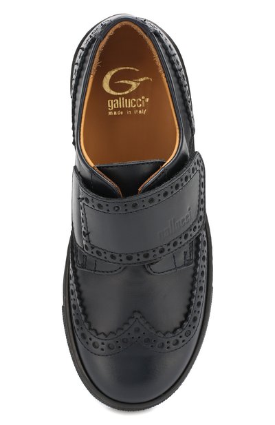 Кожаные туфли GALLUCCI, арт. J20032NM/SC P V VIT/VIT, фото 4