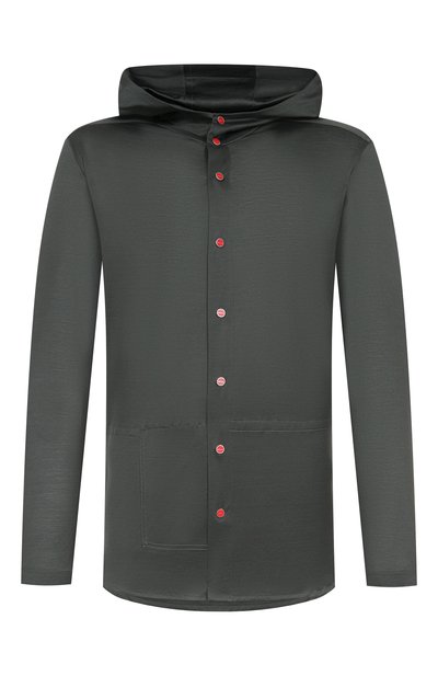 Мужская хлопковая рубашка KITON, арт. UMCPETEH0923414