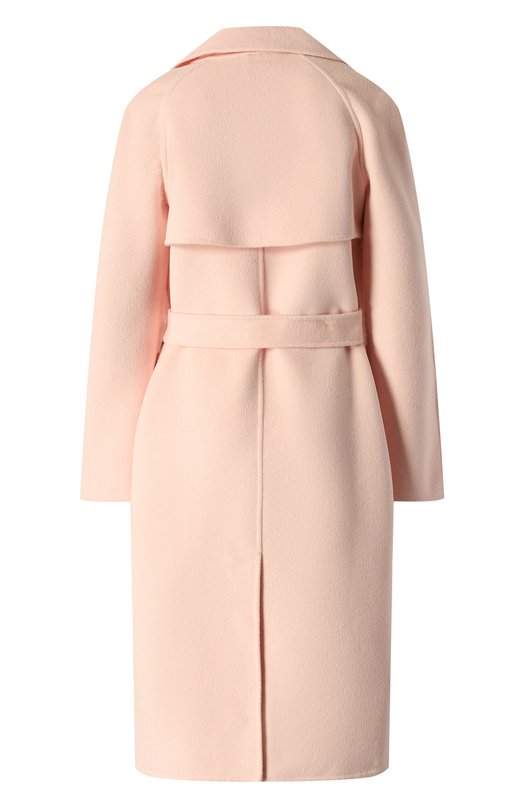 Шерстяное пальто Michael Kors Collection Розовый, фото 2
