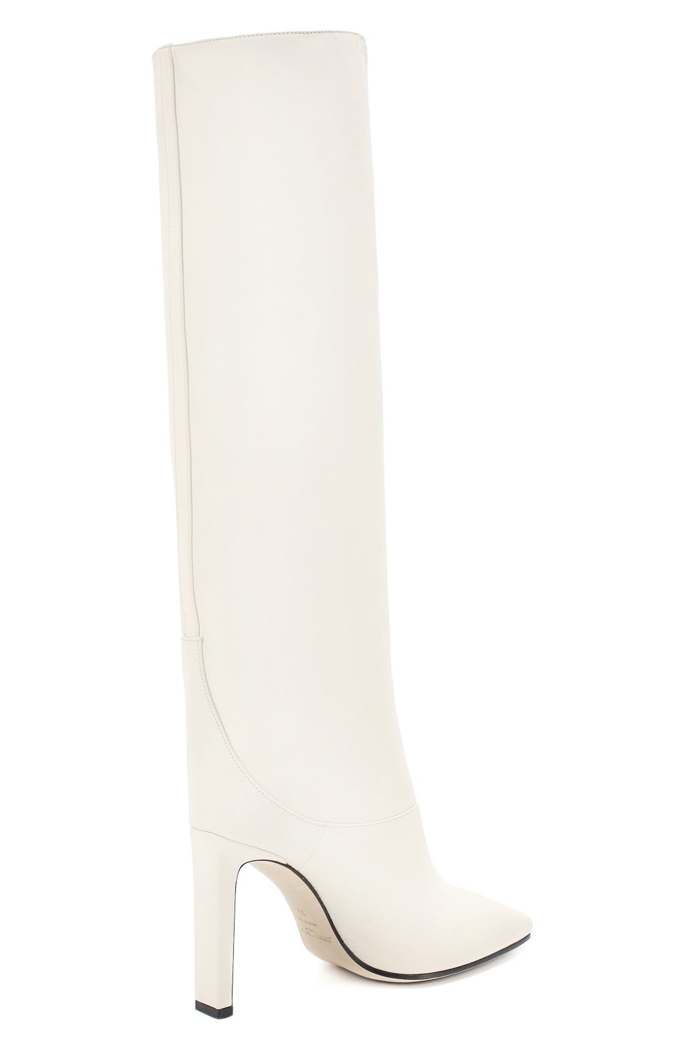 Кожаные сапоги mahesa 100 JIMMY CHOO, арт. MAHESA 100/CLF, фото 4