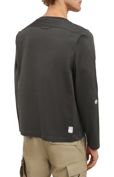 Хлопковый лонгслив STONE ISLAND SHADOW PROJECT, арт. 751920205, фото 4