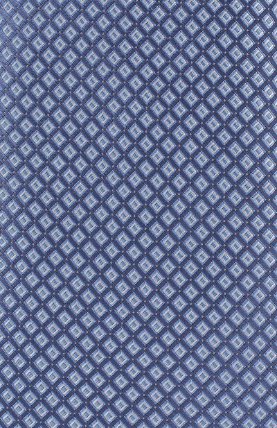 Шелковый галстук с узором BRIONI голубого цвета по цене 37400 руб., арт. 063M00/P7497, фото 3 Шелковый галстук с узором BRIONI, арт. 063M00/P7497, фото 3